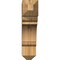 Ekena Millwork Olympic Craftsman Rough Sawn Bracket, Western Red Cedar, 4"W x 16"D x 16"H BKT04X16X16OLY04RWR - alternate 2